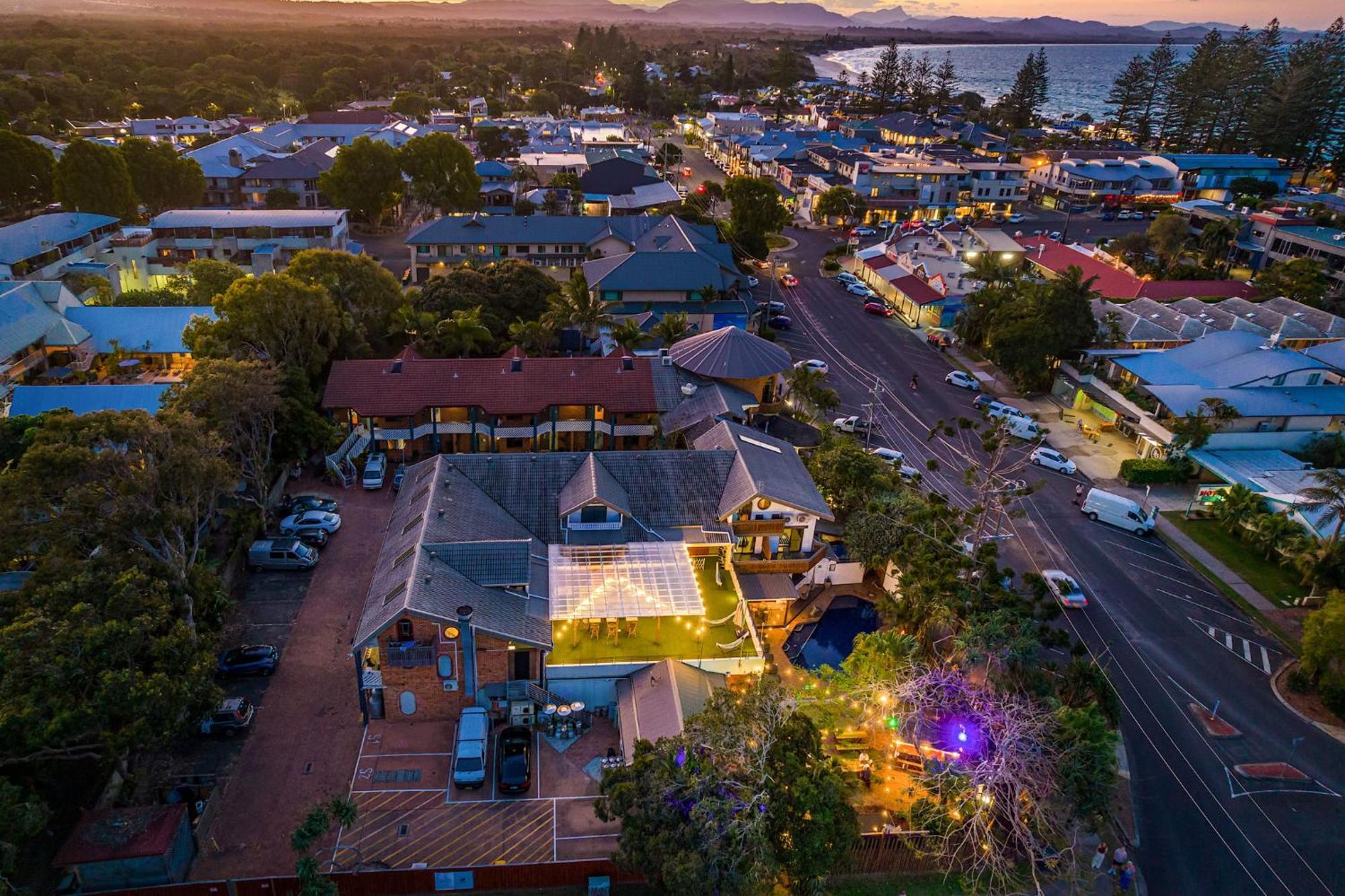 Aquarius Backpackers Resort Byron Bay Exterior foto