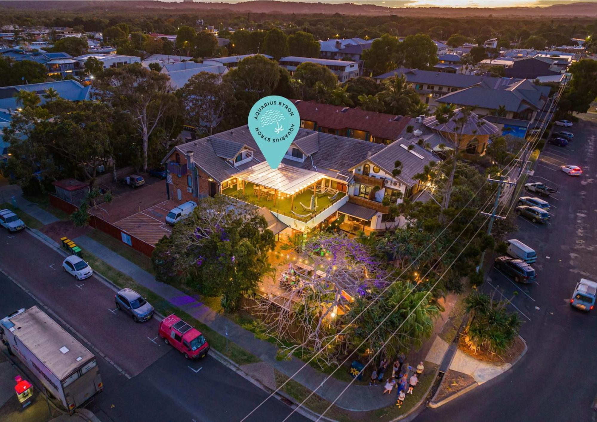 Aquarius Backpackers Resort Byron Bay Exterior foto