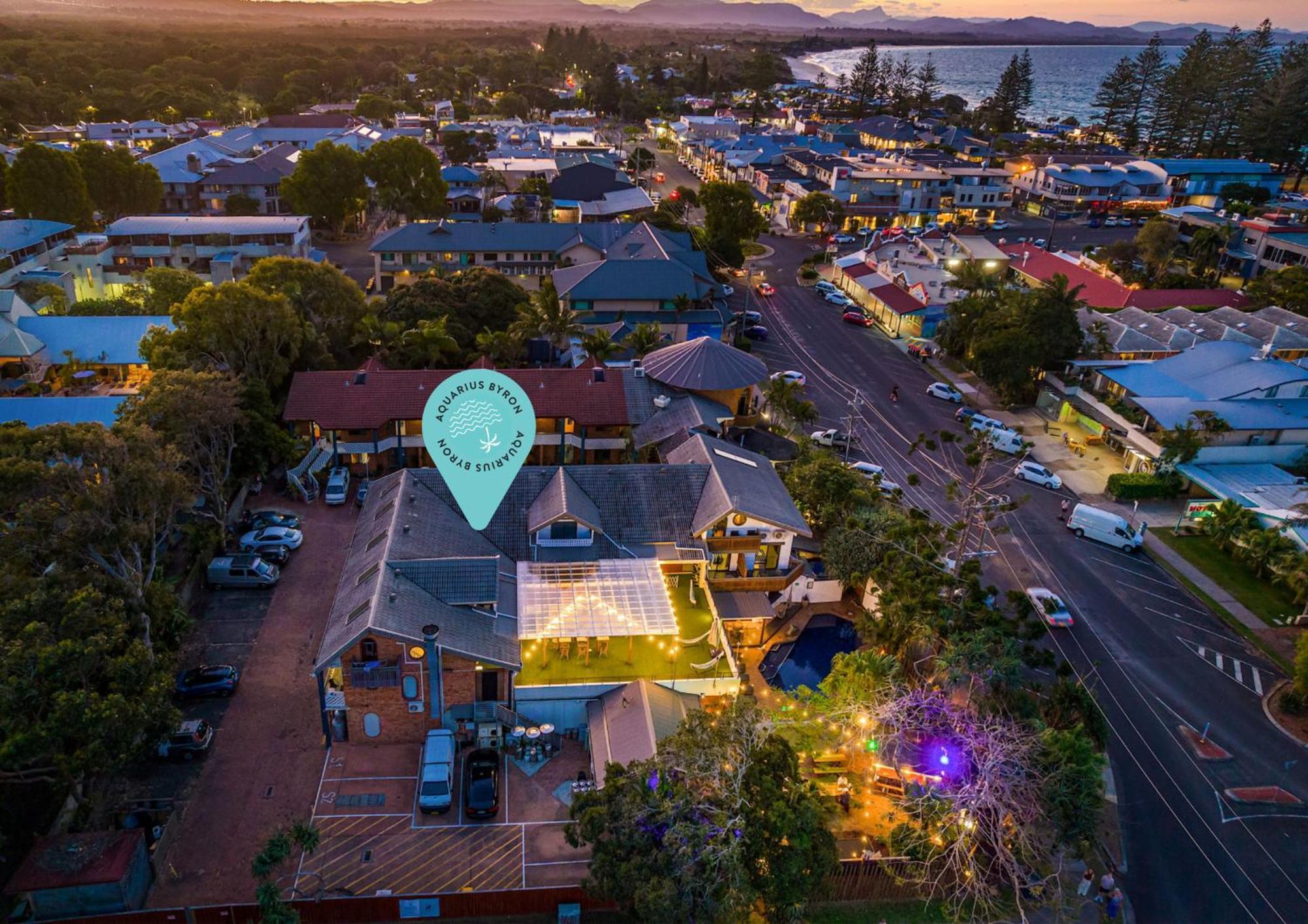 Aquarius Backpackers Resort Byron Bay Exterior foto